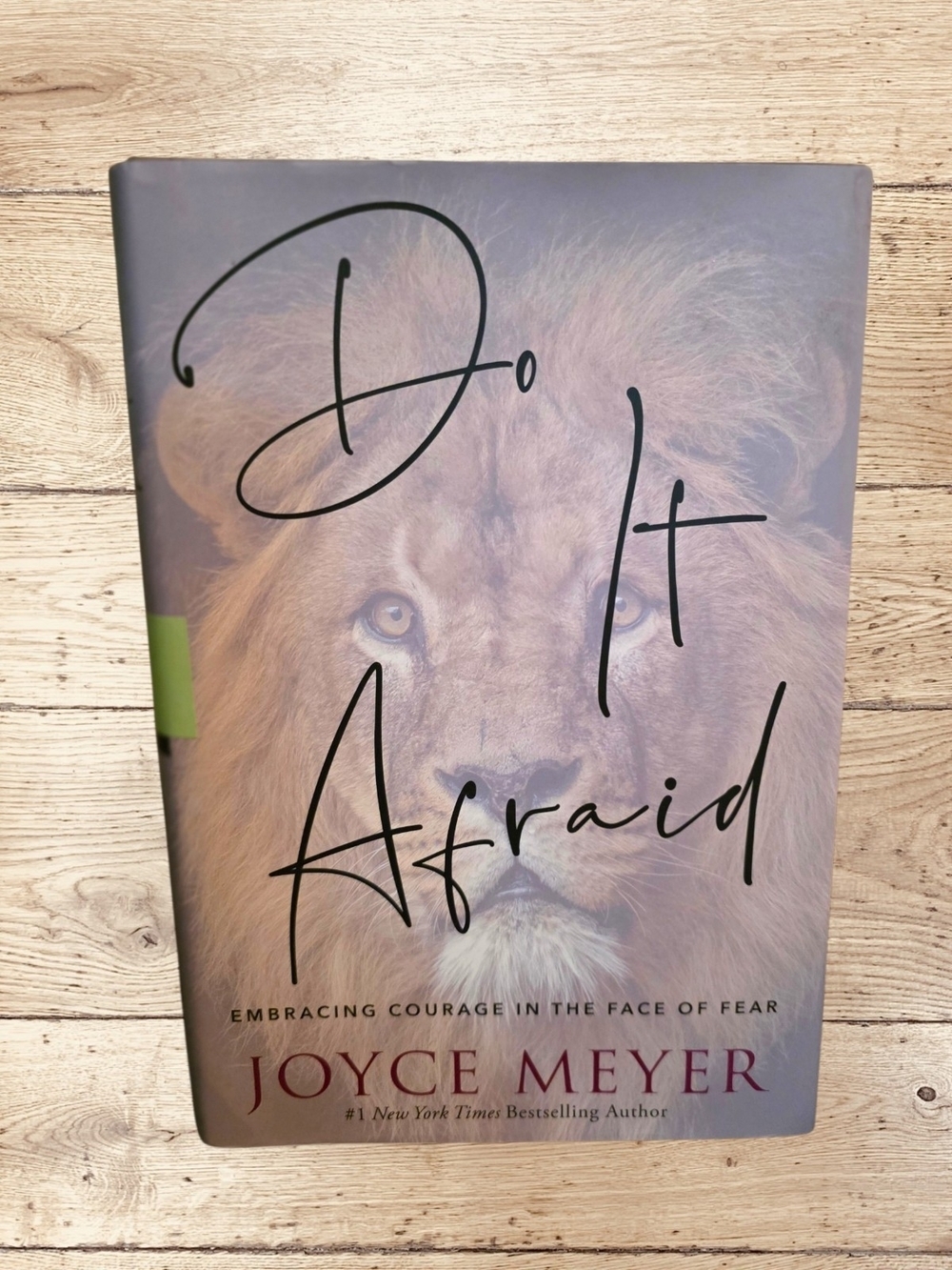 "Do It Afraid" by Joyce Meyer Hardcover Christian Self Help Inspiration Book